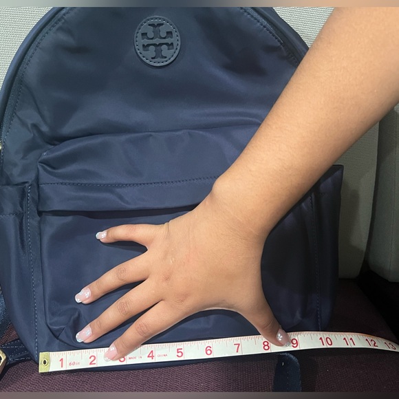 Tory Burch , Navy Blue , Small to medium Nylon backpack - Picture 8 of 8